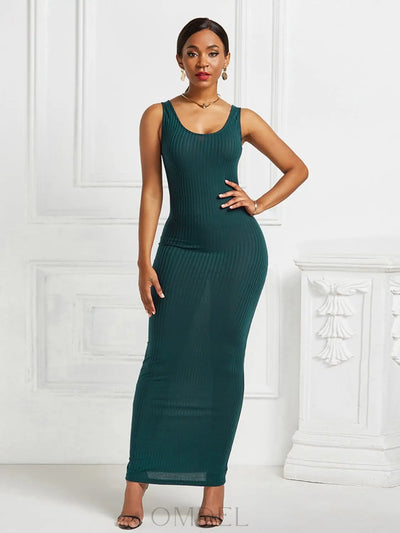 Scoop Neck Wide Strap Maxi Dress Trendsi OMDEL.COM