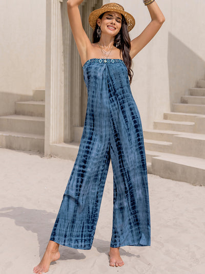 Tied Tube Wide Leg Jumpsuit Trendsi OMDEL.COM